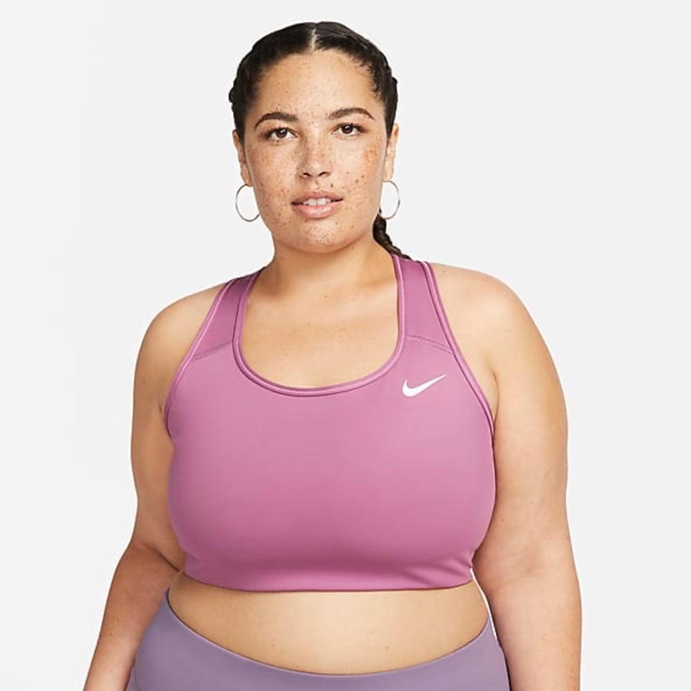 Nike Women's Mauve/Pink Sports Bra